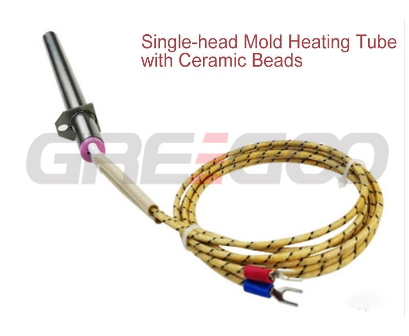 Single-head heating tube