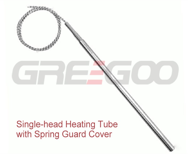 Single-head heating tube