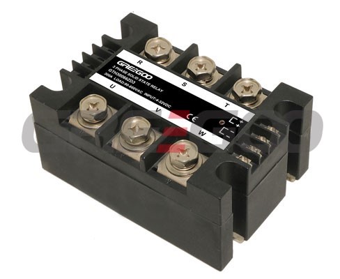 GTS34 GTS31 GTS32 Three phase Solid state relay with micro switch or pushbutton control