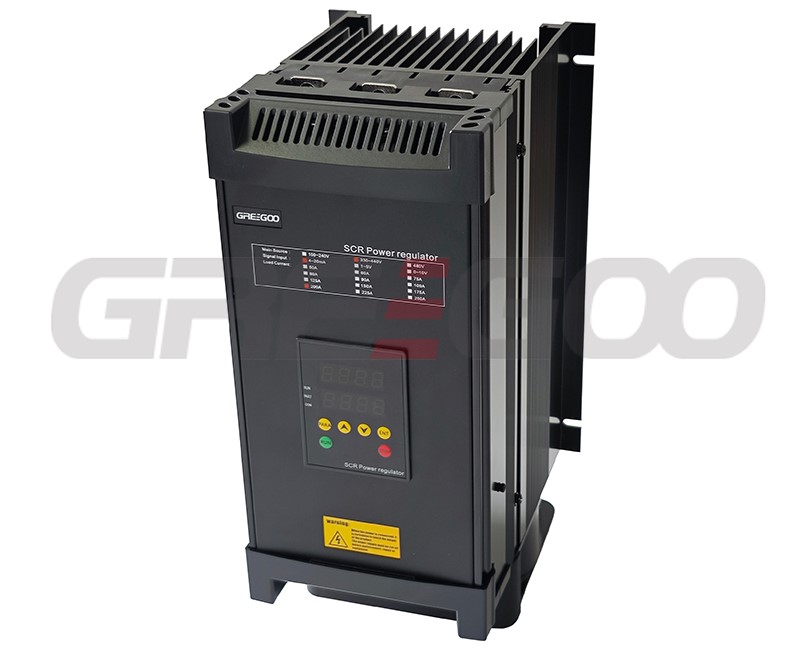 HGW6-4-4-200-P digital scr controller front view