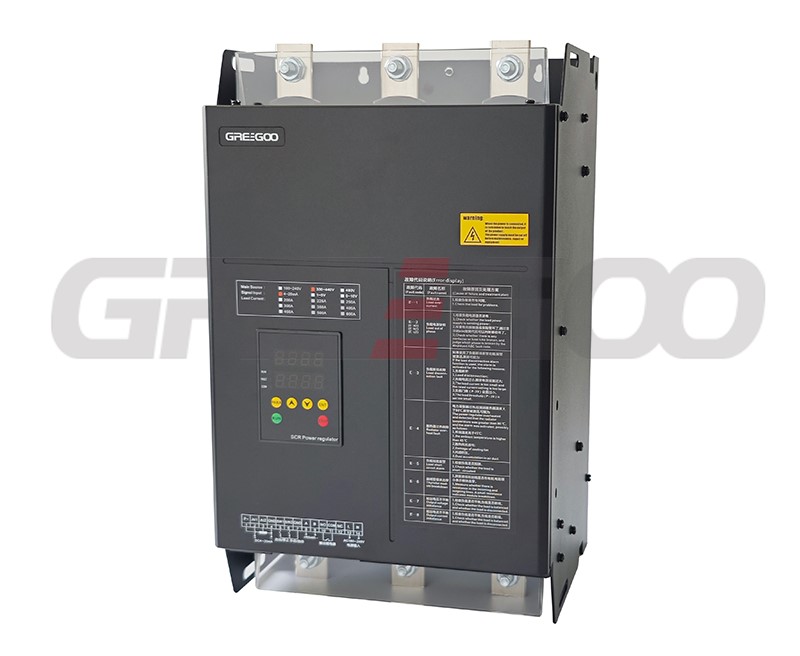 HGW8-4-4-300-P SCR power regulator face view