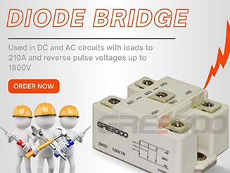 Three phase diode bridge - compact design - SKM series