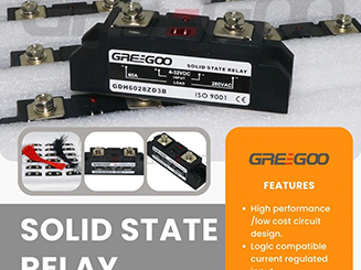 Solid State Relay - Industrial Application - 60A to 500A @ 480V and 660VAC 4-32VDC