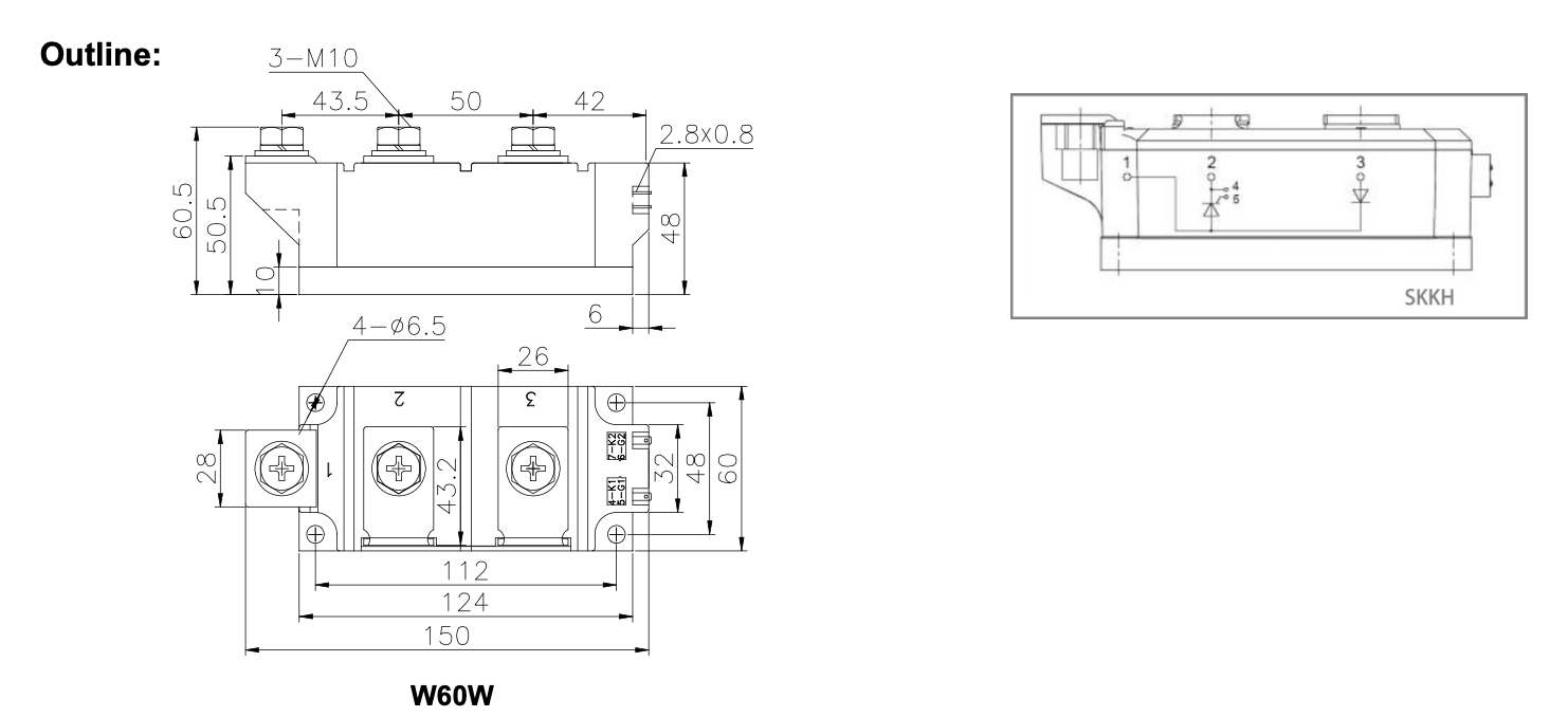 SKKH570 semikron module 