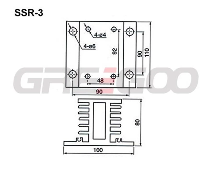 SSR-3 heatsink