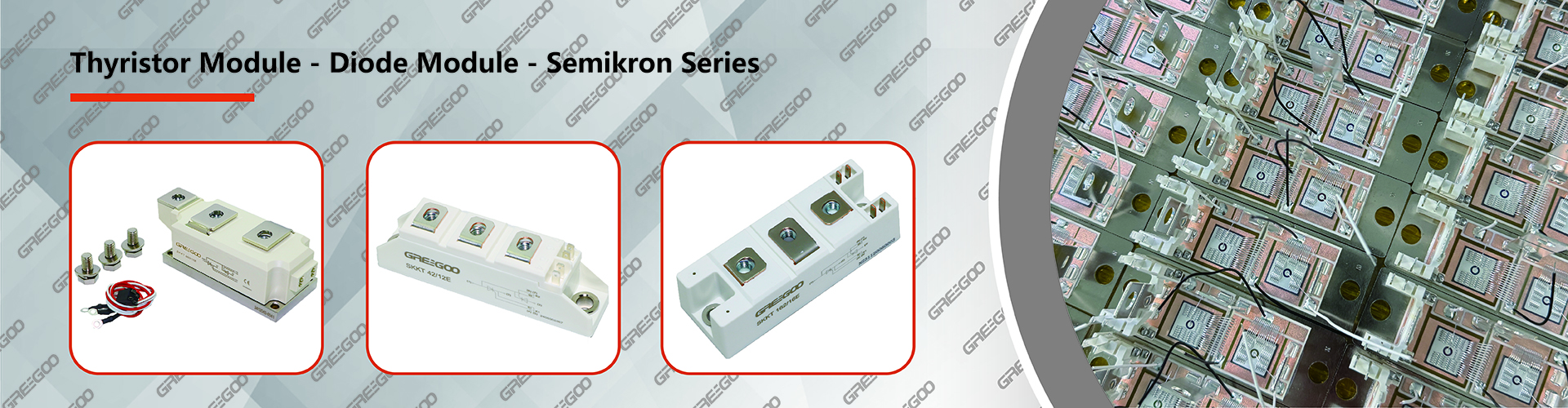 Semikron thyristor diode module