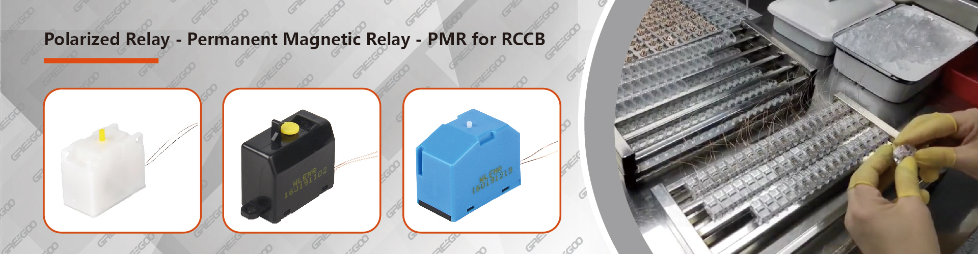 Relay for RCCB