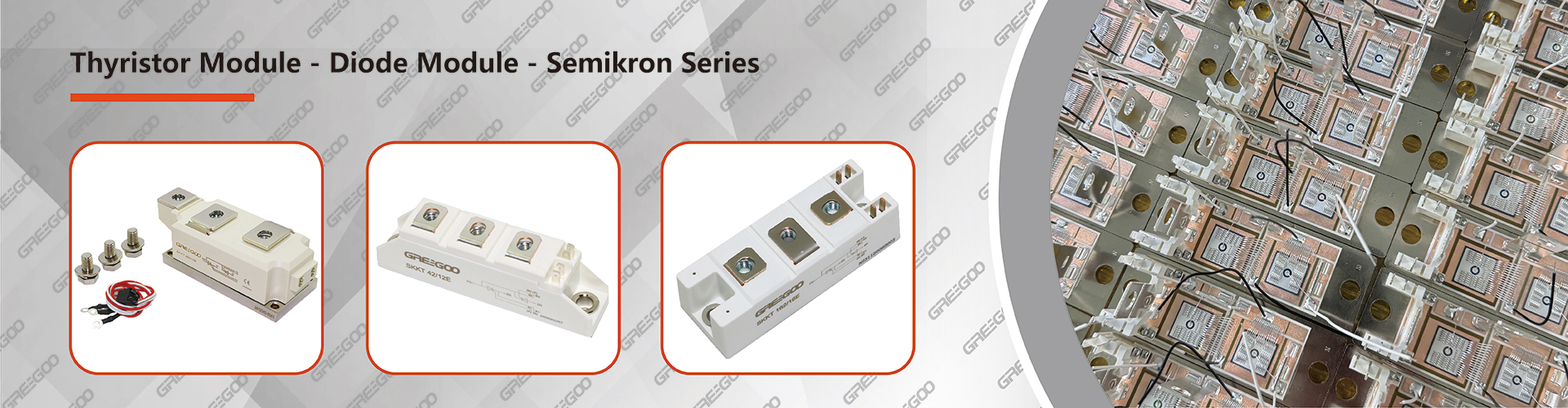 semikron version of thyristor diode module, skkt skkd skkh series