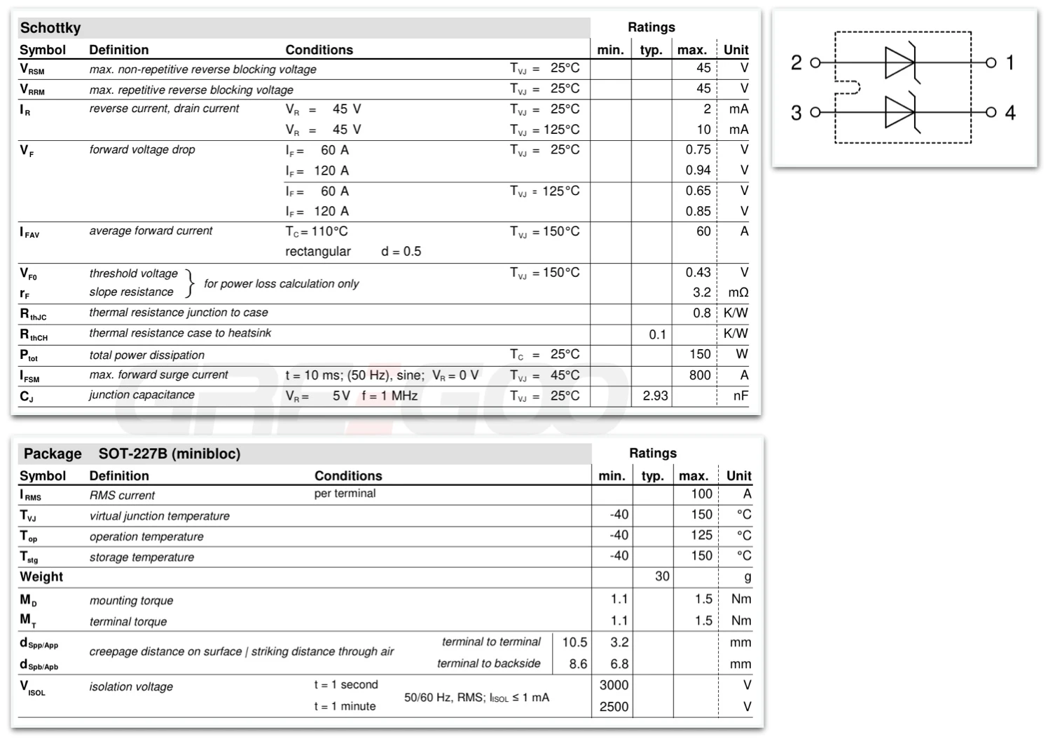 DSS 2x160-0045A