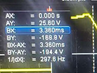 closing time 3.36ms, zoom in view ultra fast vacuum contactor