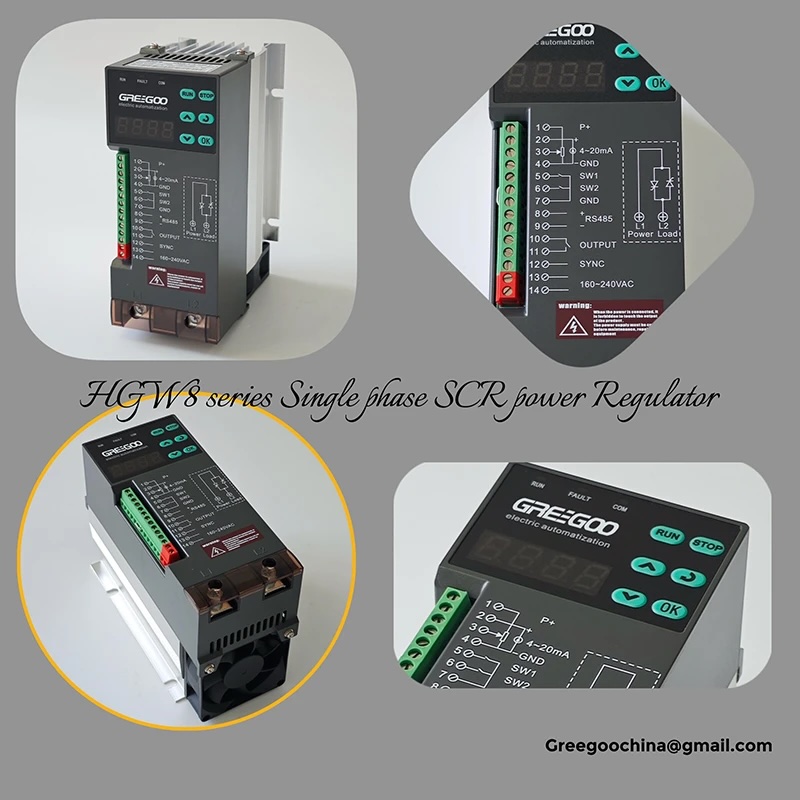 hgw8 1 phase scr power controller for heater