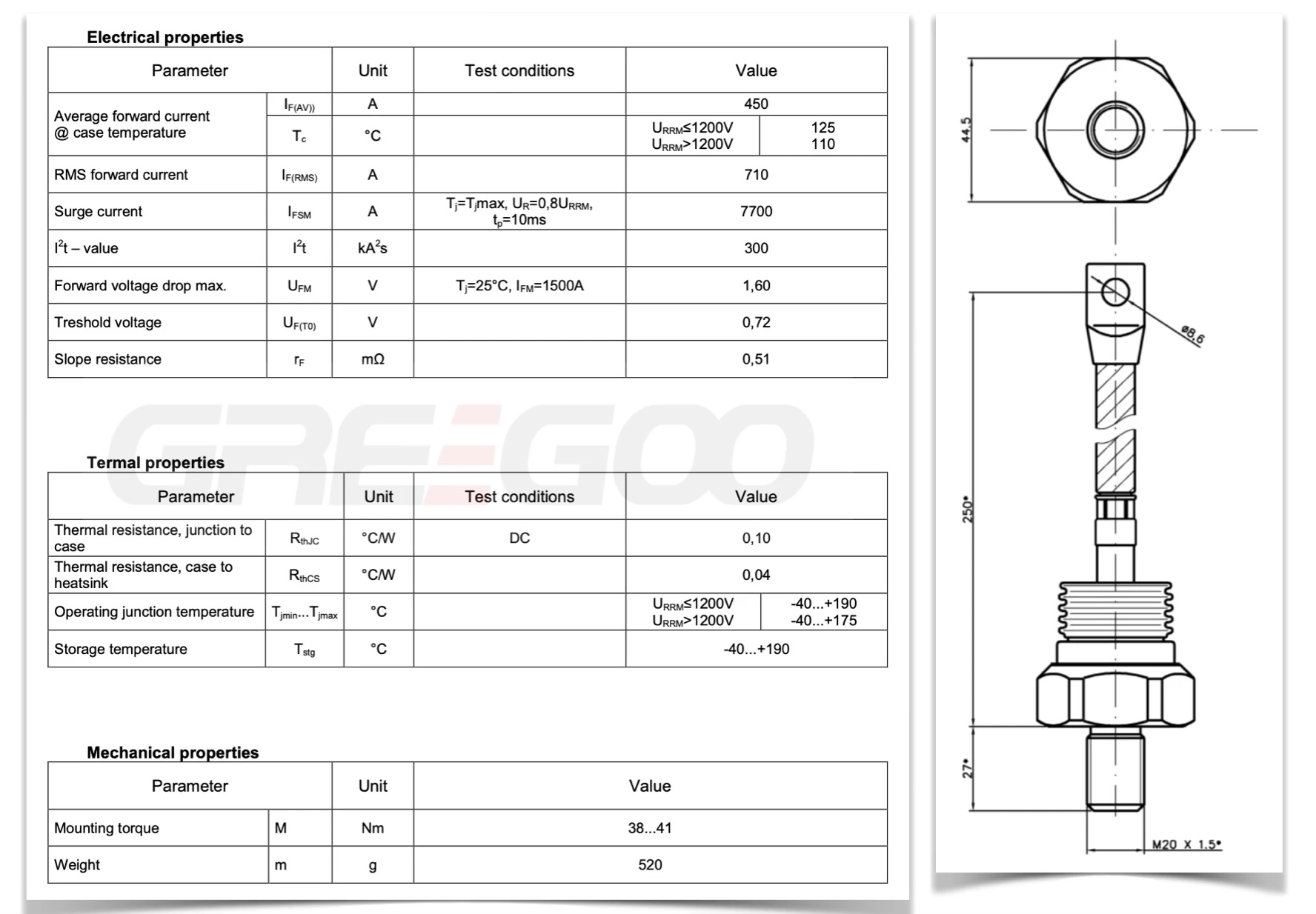 D71-450 Diode