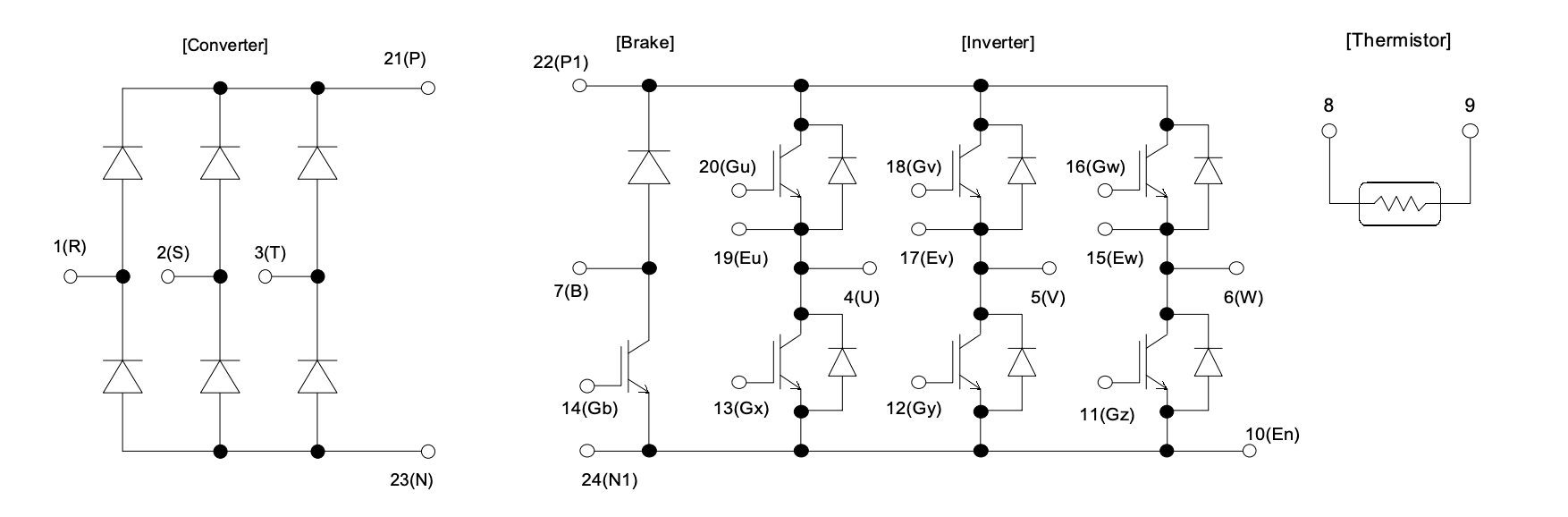 7MBR50UA120-50 circuit schematic
