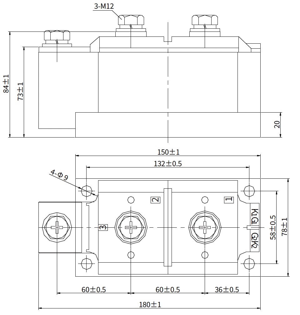 w78 1200a semiconductor module outline
