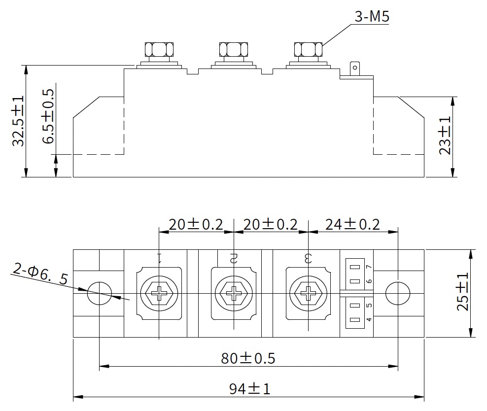 W25 casing semiconductor modules