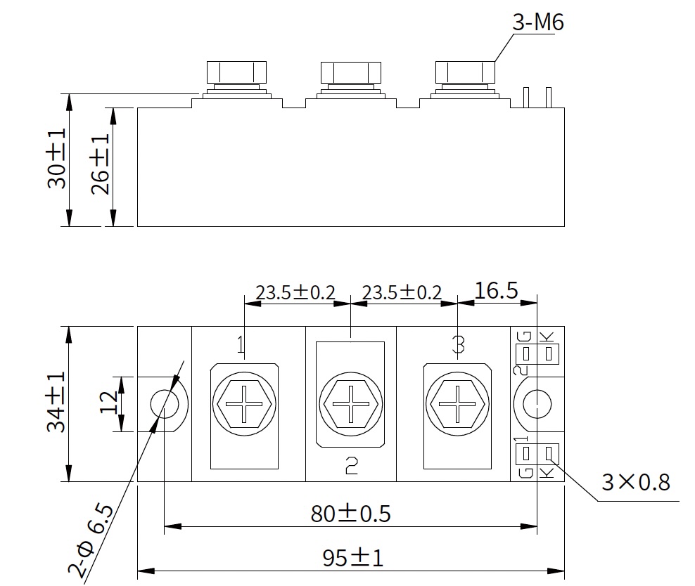 w34 casing semiconductor modules