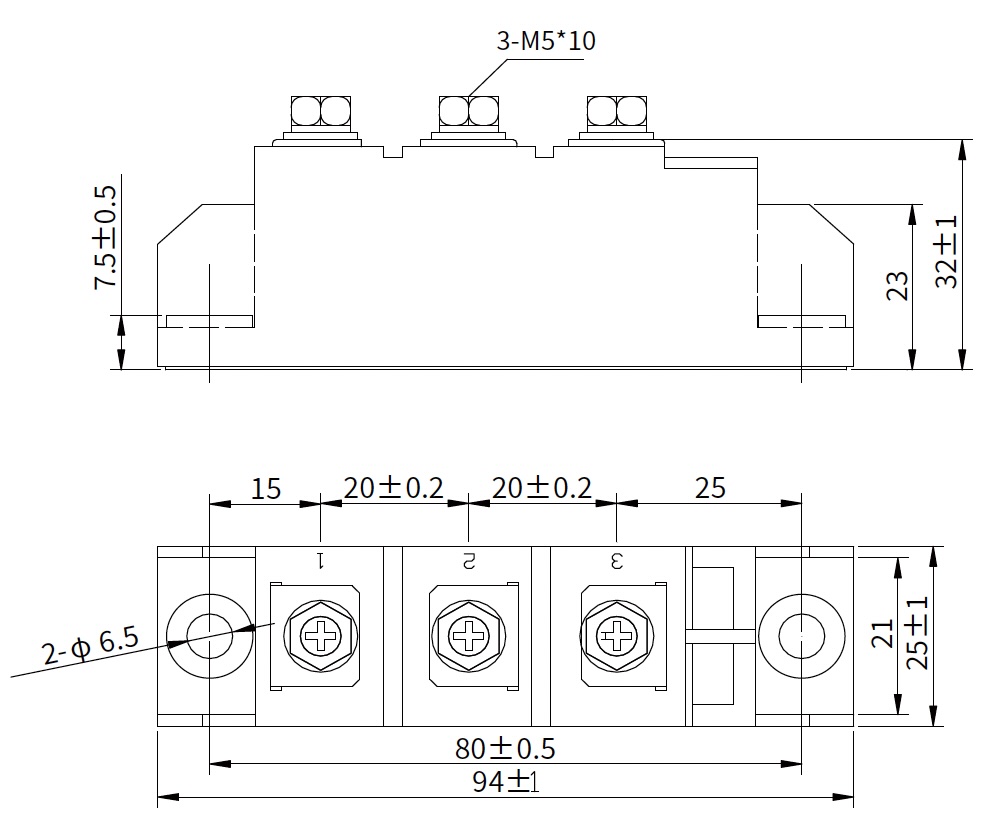 w25 casing semiconductor modules