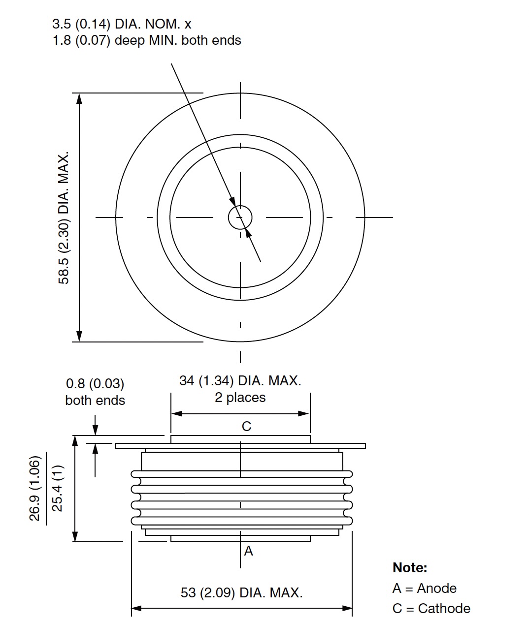 VS-SD1500C dimensions